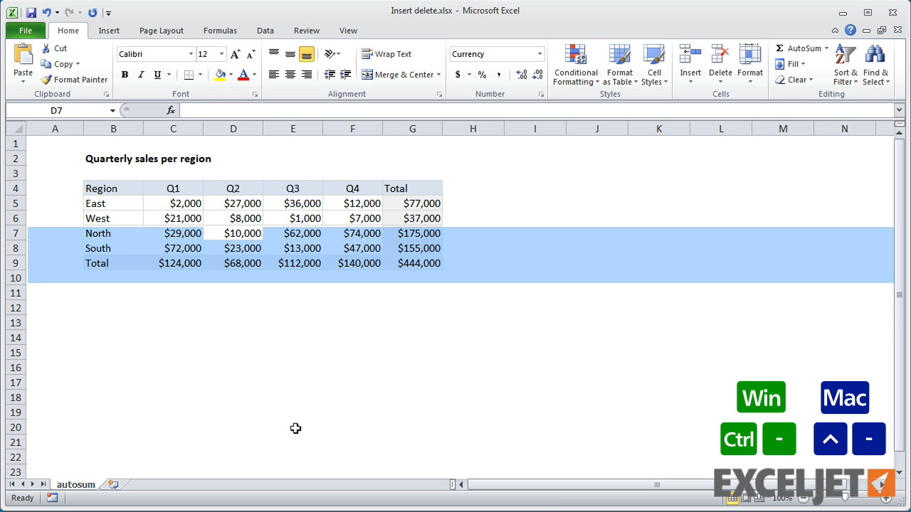 Microsoft Excel - Keyboard shortcuts for Mac Excel